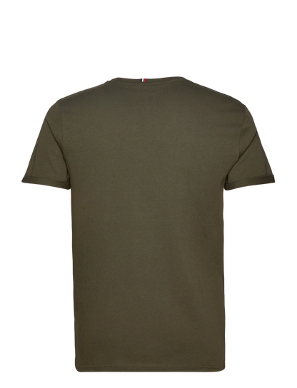 LES DEUX - ENCORE BOUCLÉ T-SHIRT - FOREST GREEN